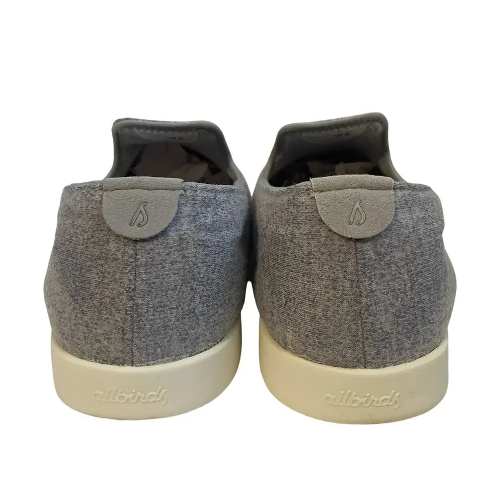 Allbirds Wool Lounger Classic Casual Slip On Loafers Women's 8 Light Blue Gray